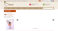 Desktop Screenshot of maholi.com
